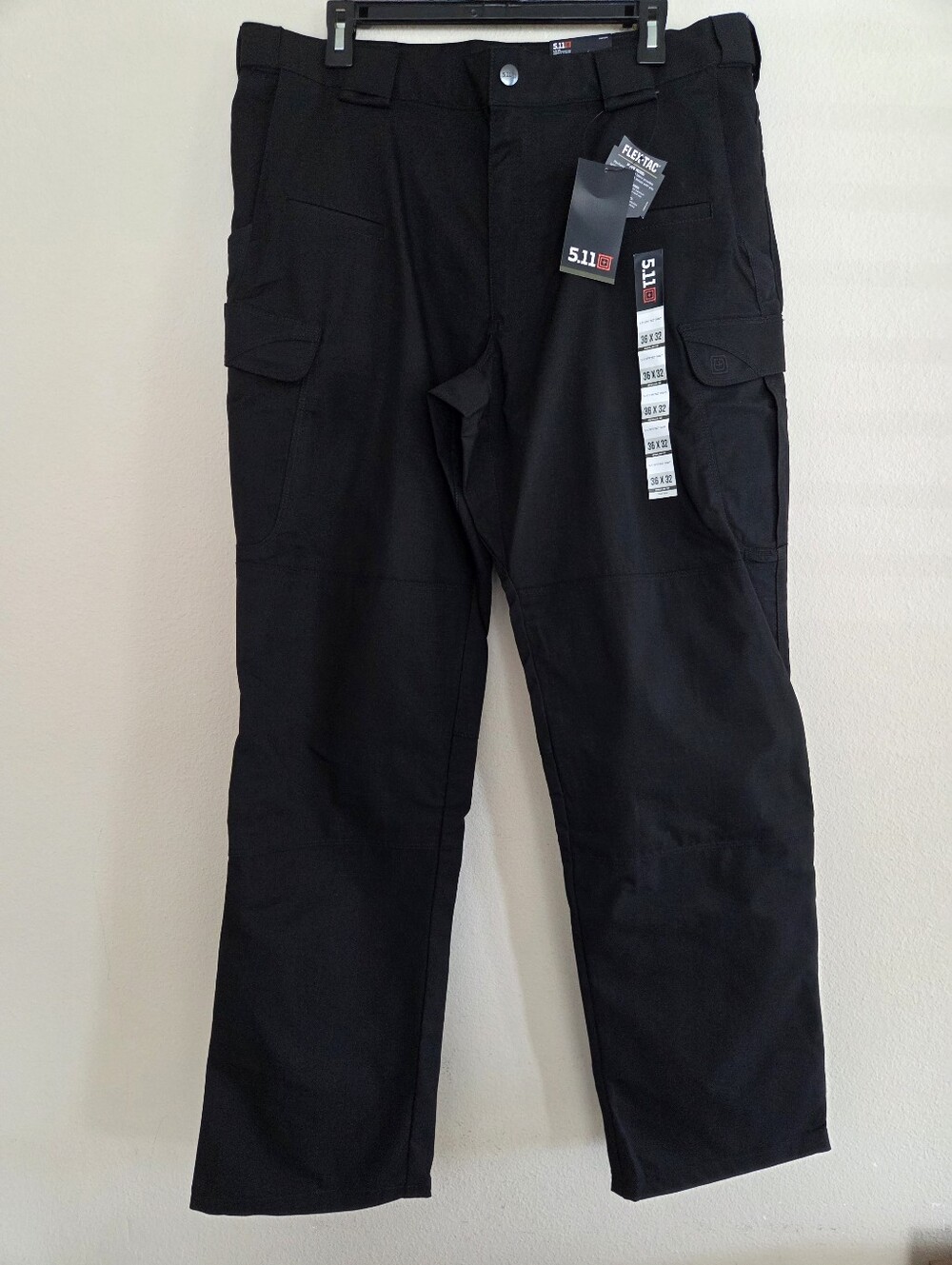 5.11 Mens Black Tactical STRYKE Pants Size 36x32 NWT Workwear